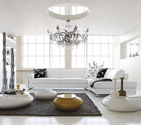 casa luminosa en blanco